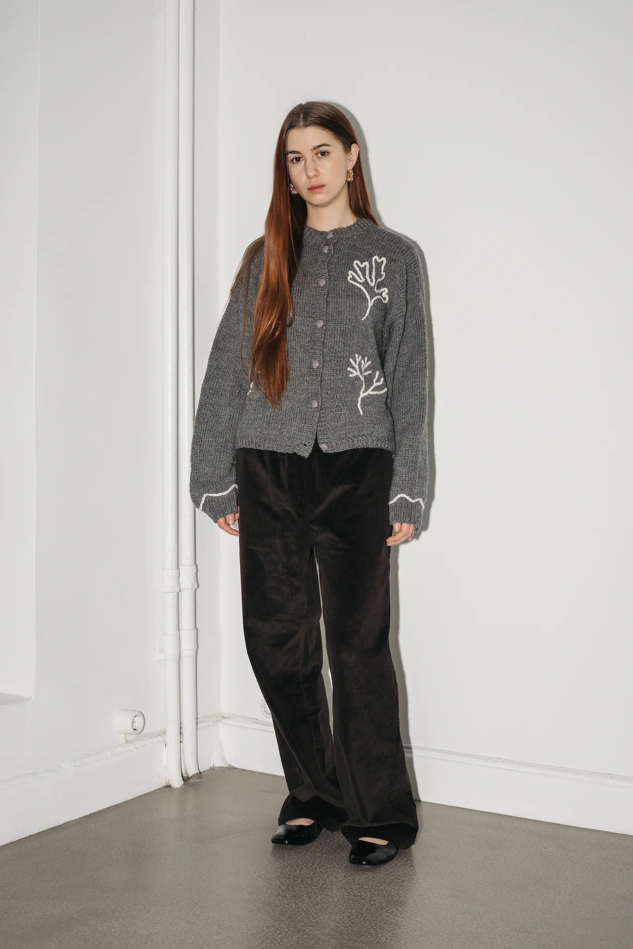 box cardigan seaweed